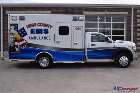 Type I Super Warrior Ram Ambulance Sold To Ness County Ems Of Ness