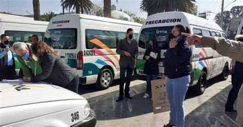 Van tres días sin transporte público en Tizayuca Hidalgo operadores