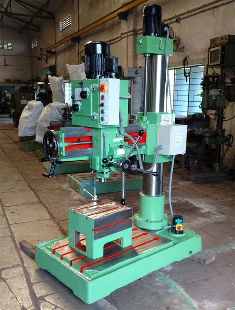 Mm Geared Head Single Column Radial Drilling Machine At Rs