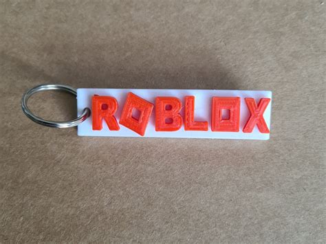 Roblox Inspired Keychain Etsy