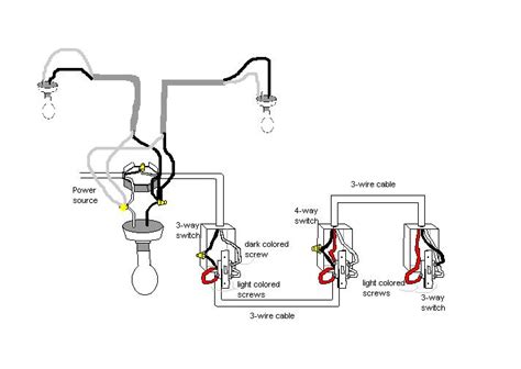 Wiring Diagram Three Way Switch Multiple Lights » Wiring Digital And ...