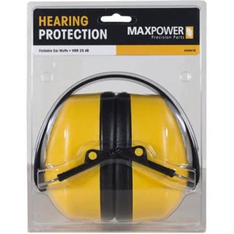 Maxpower Precision Parts Foldable Compact Hearing Protection Ear Muffs