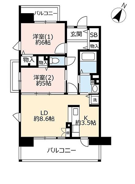 【ホームズ】ur都市機構グリーンヒルズ仁川5号棟 3階の建物情報｜兵庫県宝塚市仁川団地1 5