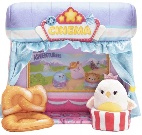 Amazon: Squishville Mini-Squishmallows Cinema Playset $9.99 ...