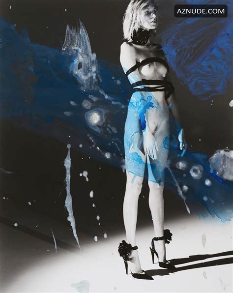 Anja Rubik Shows Off Her Beautiful Tits And Pussy In A Smear Style