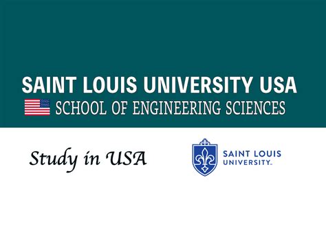 Saint Louis University Slu Usa School Of Science And Engineering