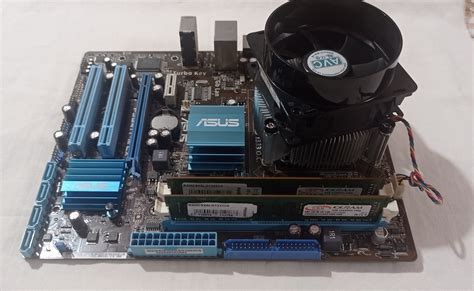 Asus P5G41T M LX Xeon E5410 AVC cooler 4GB DDR3 ram HardverApró