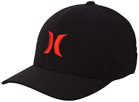 Hurley Dr Fit One And Only Flexfit Baseball Cap In Black For Men Lyst