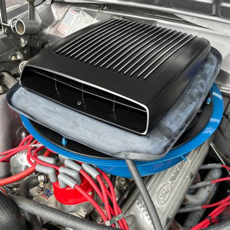 Ford Mustang Cobra Jet Xy Gt Falcon Shaker Aluminum Hood 44 Off