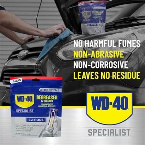 Wd 40 Specialist Degreaser And Cleaner Ez Pods Customizable Industrial Stren Ebay