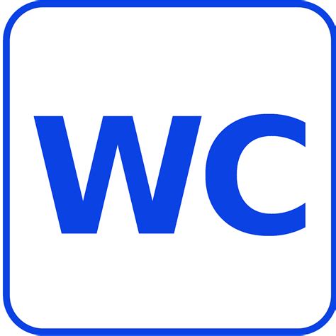 Wc Sign Vector Svg Icon Svg Repo Off