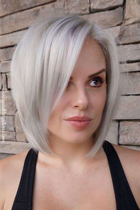 Short Haircuts For Growing Out Gray Hair Sparklingsilvers