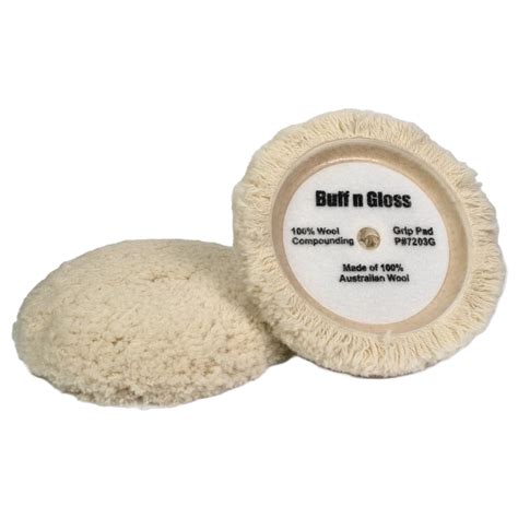 Buff N Gloss All Wool Compounding Pad At Rs Woolen Pad In Mumbai