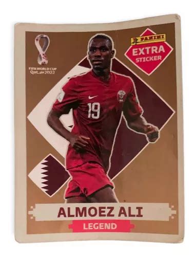 Figurita Almoez Ali Extra Sticker Bronce Legend Qatar Cuotas Sin