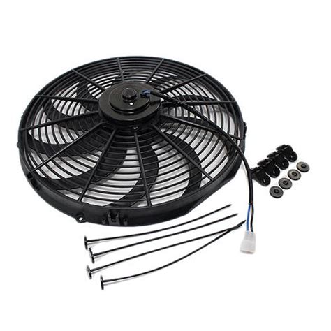 High Performance Atv Utv Black Electric Radiator Cooling Fan W