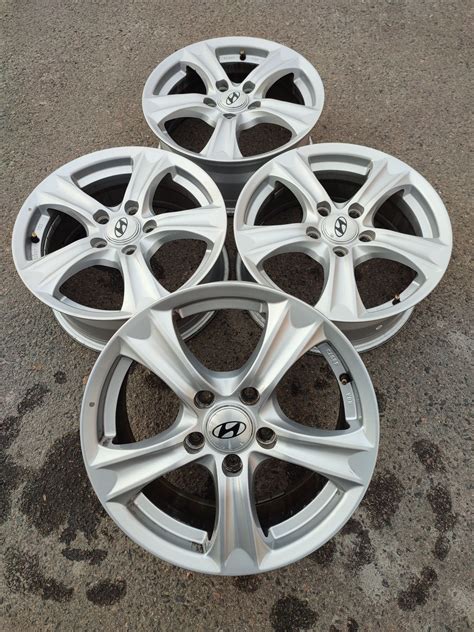 Оригінальні титанові дискі HYUNDAI.R16,5/114,3et43.: 2 000 грн. - Диски ...