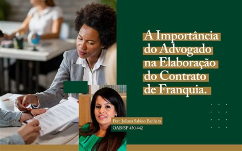 A Importância do Advogado na Elaboração do Contrato de Franquia