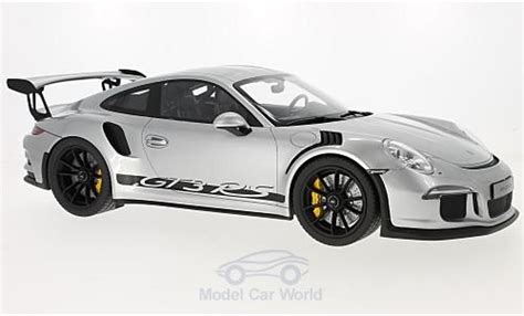 Miniature Porsche 991 GT3 RS 1 12 GT Spirit 911 Grise 2015 Voiture