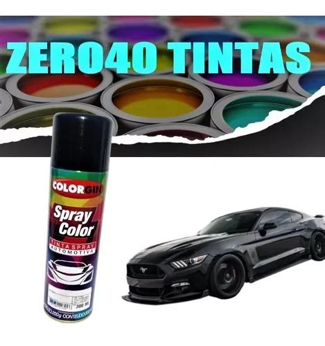 Tinta Spray Automotiva Preto Cadilac Black Piano Pu 300ml MercadoLivre