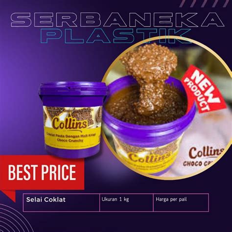 Jual Collins Choco Crunchy Kemasan 1 Kg Shopee Indonesia