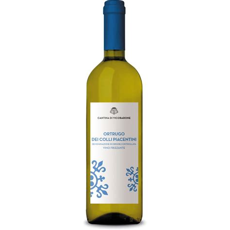 Vino Bianco Ortrugo Frizzante Doc Colli Piacentini Cantina Di