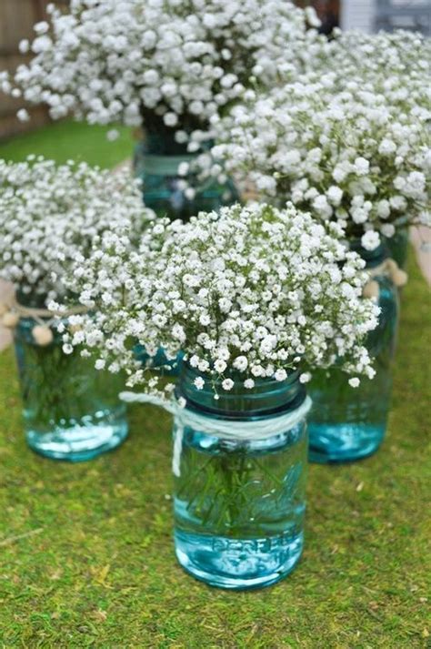 Babys Breath Wedding Centerpieces You Will Like Trendy Wedding