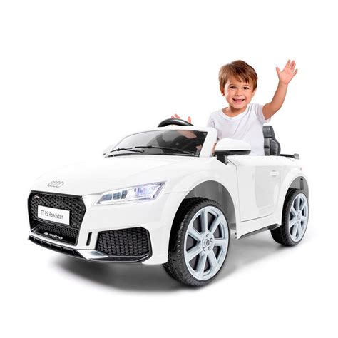 Coche eléctrico para niños AUDI TT rs Premium con batería de 12v as