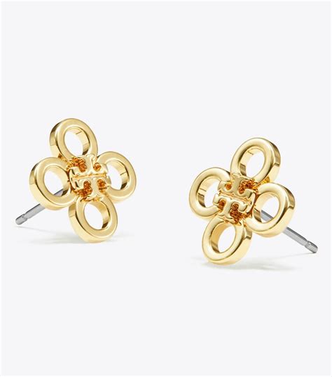 Kleiner Kira Clover Ohrstecker Damen Schmuck Ohrringe Tory Burch De