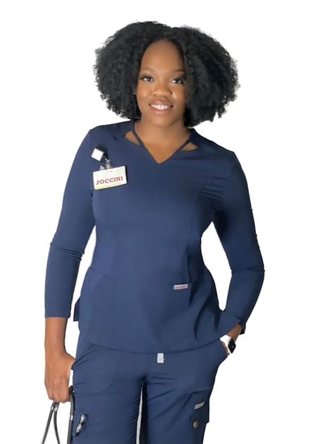 Navy Blue Scrub Set Aka Spicy Etsy