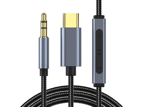 Usb C To 3 5mm Aux Jack Audio Cable Type C Adapter To 3 5mm Headphone Stereo Cord Car Audio