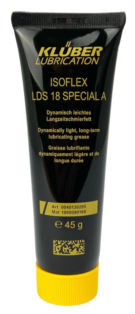 Klüber ISOFLEX LDS 18 Special A Long term lubricating grease 45g