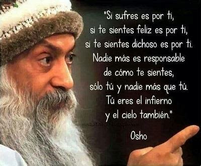 Caj N De Sastre Misterioso Osho S Lo Tu Eres Responsable De C Mo Te