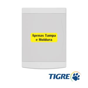 Tampa Transparente Para Quadro Distribuição Tigre 12 16 Leroy Merlin