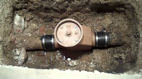 Install Sewer Backwater Valve Part 6 YouTube