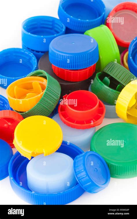 colorful plastic caps Stock Photo - Alamy