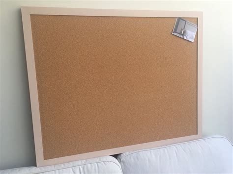 Setting Plaster Super Size Noticeboard With Modern Frame Framed