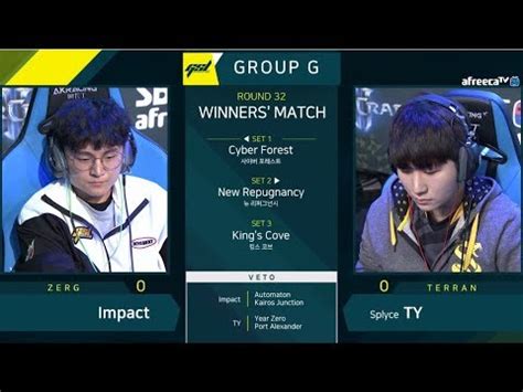 2019 GSL S1 Ro 32 Group G Match3 TY Vs Impact YouTube