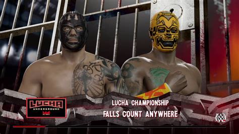 Prince Puma Vs Mil Muertes Lucha Underground 2K16 YouTube