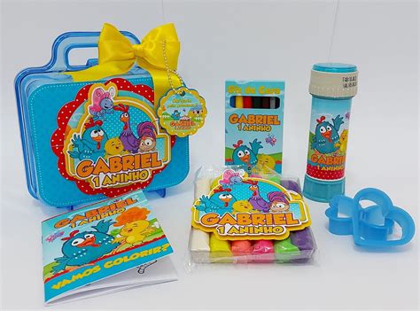 Kit Diversão na Maletinha Galinha Pintadinha Elo7