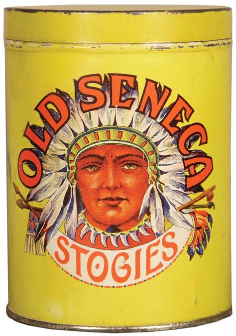 Old Seneca Stogies Cigar Tin