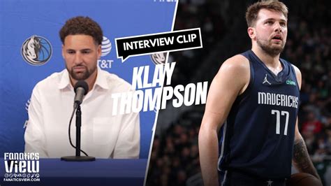 Klay Thompson Quentin Grimes Naji Marshall Discuss Opportunity To