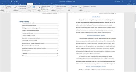 Come Creare E Aggiornare Un Sommario In Microsoft Word