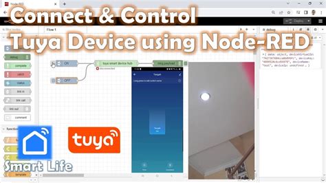 Connect And Control Tuya Smart Life Device Using Node Red Bardi