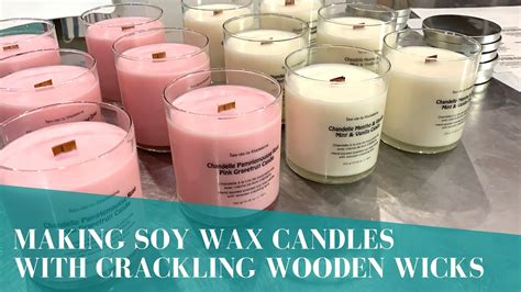 How To Prepare Wooden Candle Wicks / Wood Wick Soy Candles 8 Steps ...