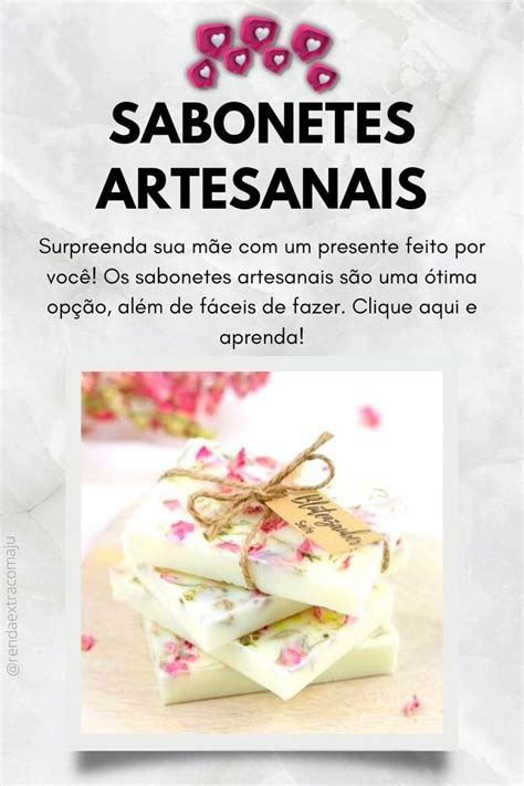 Curso de sabonetes artesanais Aprenda a fazer para presentar sua mãe