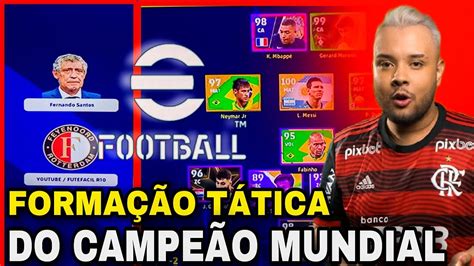 EFOOTBALL 2023 MELHOR FORMAÇÃO DO CAMPEÃO MUNDIAL FORMAÇÃO EFOOTBALL