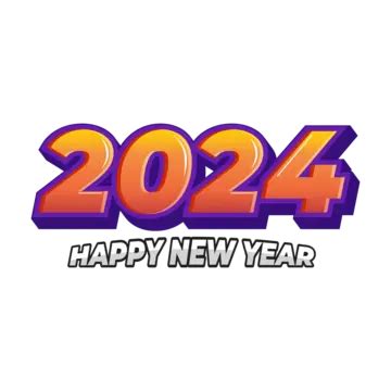 2024 Text Effect Comic Cartoon Vector 2024 New Year 2024 Text