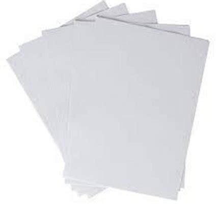 Papel Opalina Lisa Blanca 200gr 100 Hojas A4 Donna Insumos