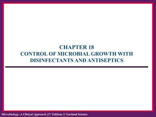 Chapter Control Of Microbial Growth Disinfectants Aseptics Ppt