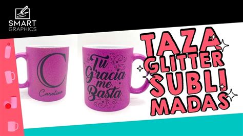 C Mo Sublimar Una Taza Glitter Pasos A Paso Youtube